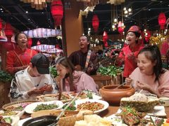 -老滇山寨•云南特色菜•地方菜•民族风情歌舞表演(金碧店)