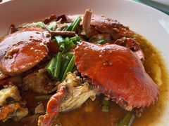 葱姜炒红膏蟹-丰收渔港饭店(嵊泗店)