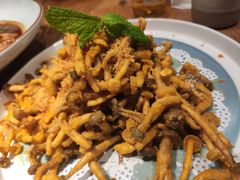 咸蛋黄焗双菇-薇酌饮·陕西菜(南门外店)