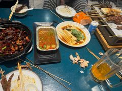 干锅鸭头-看丹桥老头烧烤(西国贸店)