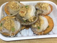 蒜蓉粉丝扇贝-东门小吃街