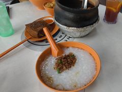 -长城砂煲田鸡粥