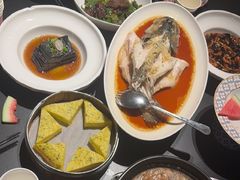 清蒸鲜鲈鱼-知楚•精致湖北菜(武商MALL店)