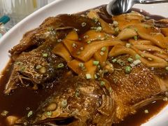 温式黄鱼烧年糕-柒园·三十年创意杭帮菜(龙湖滨江天街店)