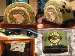 抹茶蜜豆卷-TIMO COFFEE 阿拉校园面包