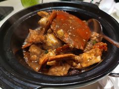 黄金膏蟹焗走地鸡-皇朝会.经典传统粤菜(外滩店)