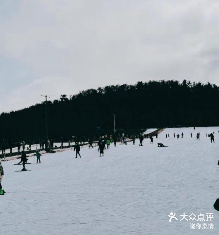 威海恒山滑雪滑草场图片