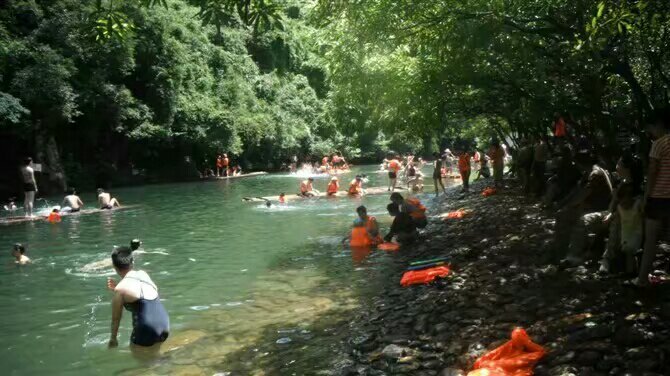 永泰大樟溪:吕溪景区漂流