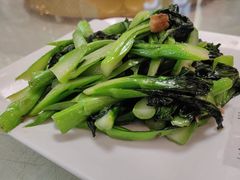 生炒菜心远-津津菜馆(绝没分店)