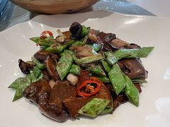 葱爆牛肝菌-汤记传菜(秀浦路店)