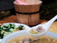 银杏炖鸡-腾冲国萍农家乐