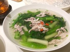 山泉水肉片浸菜青-炳胜品味(海印总店)