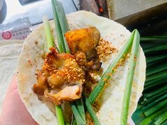 -万家乐带皮五花肉烧烤(临淄大院店)
