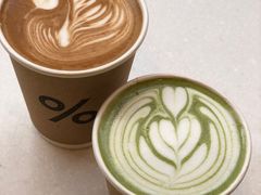 抹茶拿铁-% Arabica阿拉比卡咖啡(武康路店)