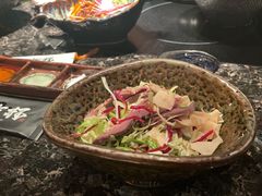 东方鸭肉高丽菜色拉-老乾杯和牛烧肉(王府中环店)