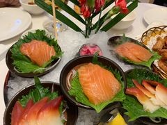 三文鱼锦绣刺身中拼盆-万龙洲海鲜(大兴绿地缤纷城店)