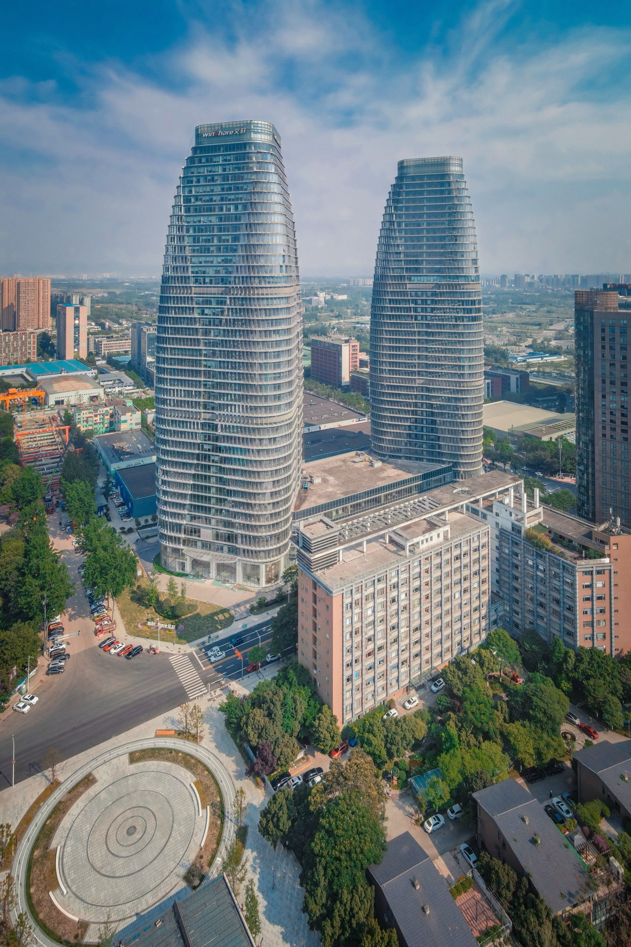 锦江畔的绝美风景