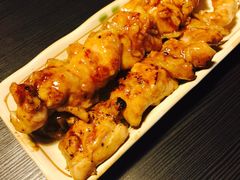 烤鸡肉串-日本料理神拉面