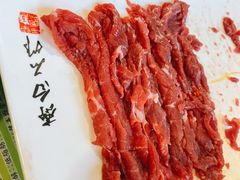 手切鲜羊上脑-竹叶涮肉坊(总店)