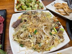 牛肉鸡蛋炒粉干-牛小隆牛肉面馆(四牌楼店)