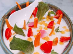 盆栽紫薯沙拉-雀蓝川菜(奥体广场店)