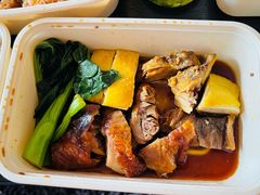 烧鸭沙茶鸡双拼饭-日昌餐馆(Mini西点茂店)