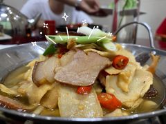干锅竹笋-来韶饭店