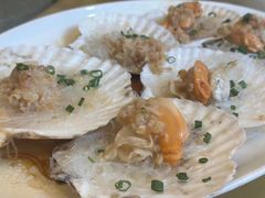 蒜蓉粉丝蒸大扇贝-壹品盛宴(企石店)