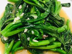 清炒菜心-同记鸡粥粉面店