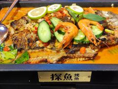 -探鱼·鲜青椒爽麻烤鱼(银泰城店)
