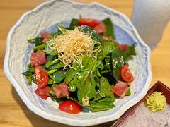 获奖的菠菜培根沙拉-有喜屋·日料·居酒屋(旭辉广场店)