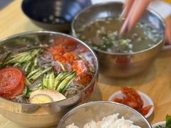 -吉林延边牛肉汤饭，大冷面