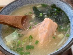 三文鱼味增汤-林妈妈村·日式料理(宝山万达店)