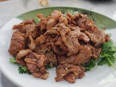 孜然羊肉-壹条龙饭庄台基厂店