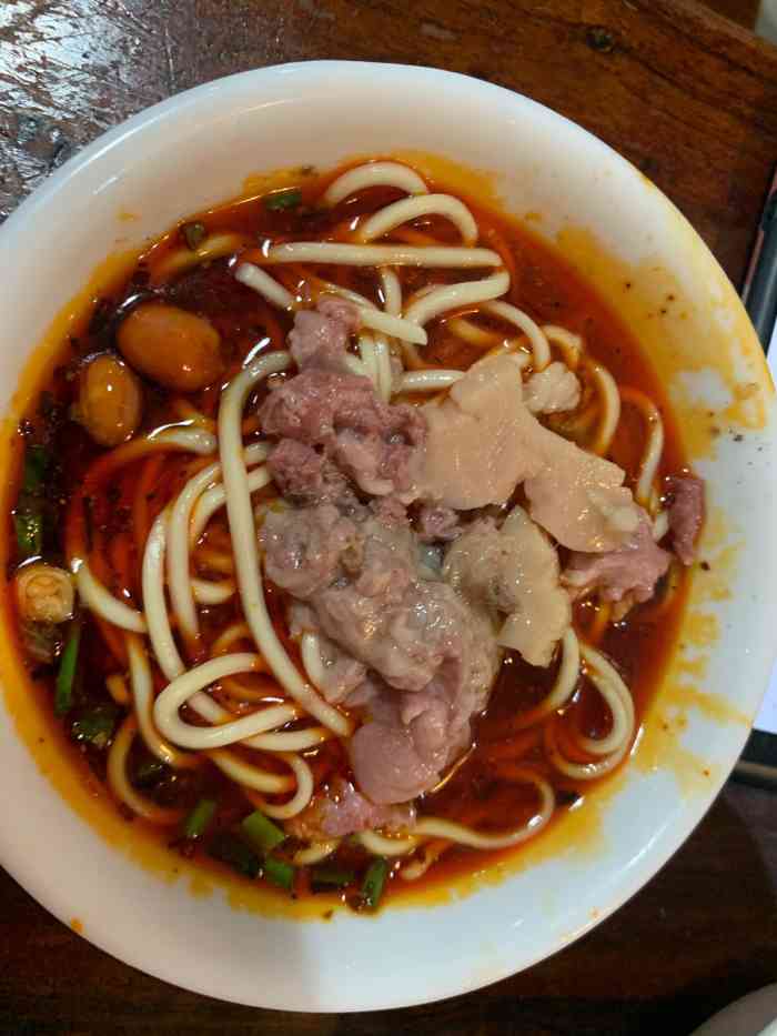 怪味面(磨子桥七中店)-"成都短暂停留时很幸运的吃到了这家,但是不.