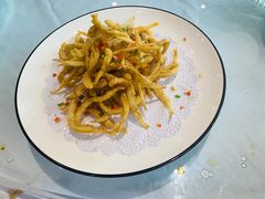 椒盐长江银鱼-梅林春晓花园餐厅