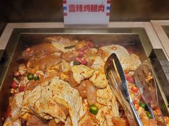 香辣鸡腿肉-姜胖胖首尔自助烤肉·蒸汽海鲜大排档(国瑞中心店)