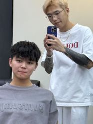 -藤野造型专业烫染接发