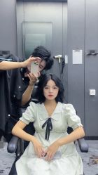 -米可造型烫发染发