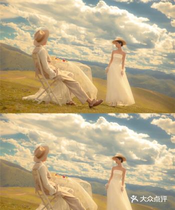 温柔到骨子里的油画婚纱照，我已经被美哭