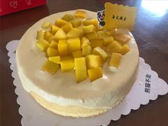 芒果流心蛋糕-熊猫不走生日蛋糕(东城店)