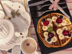 水果华夫饼-Smile House咖啡馆(群芳小区店)