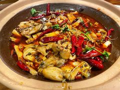牛蛙砂锅（肥肠需另加）-马头巷·隐庐居·红油大虾(园区店)