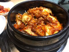 泡菜猪肉拌饭-山海珍味韩国料理(奥城店)