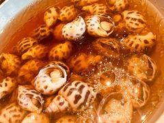 古越陈酿煮花螺-杭州西子湖四季酒店·金沙厅