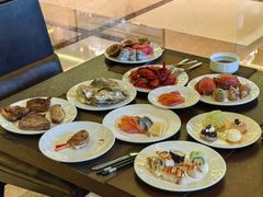-大中华希尔顿酒店-念自助餐·海南美食·三文鱼