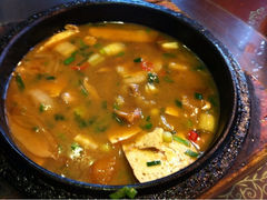 石锅老豆腐-糊涂兔毛毛菜(八里庄店)