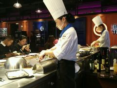 自助取餐区-尚雅铁板料理自助餐厅(乐松店)