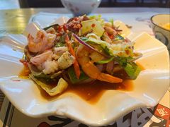 酸辣柠檬虾-酒阳蒸经·江湖川菜