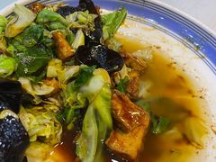 洋白菜木耳爆豆腐-粥旺府(月环里店)
